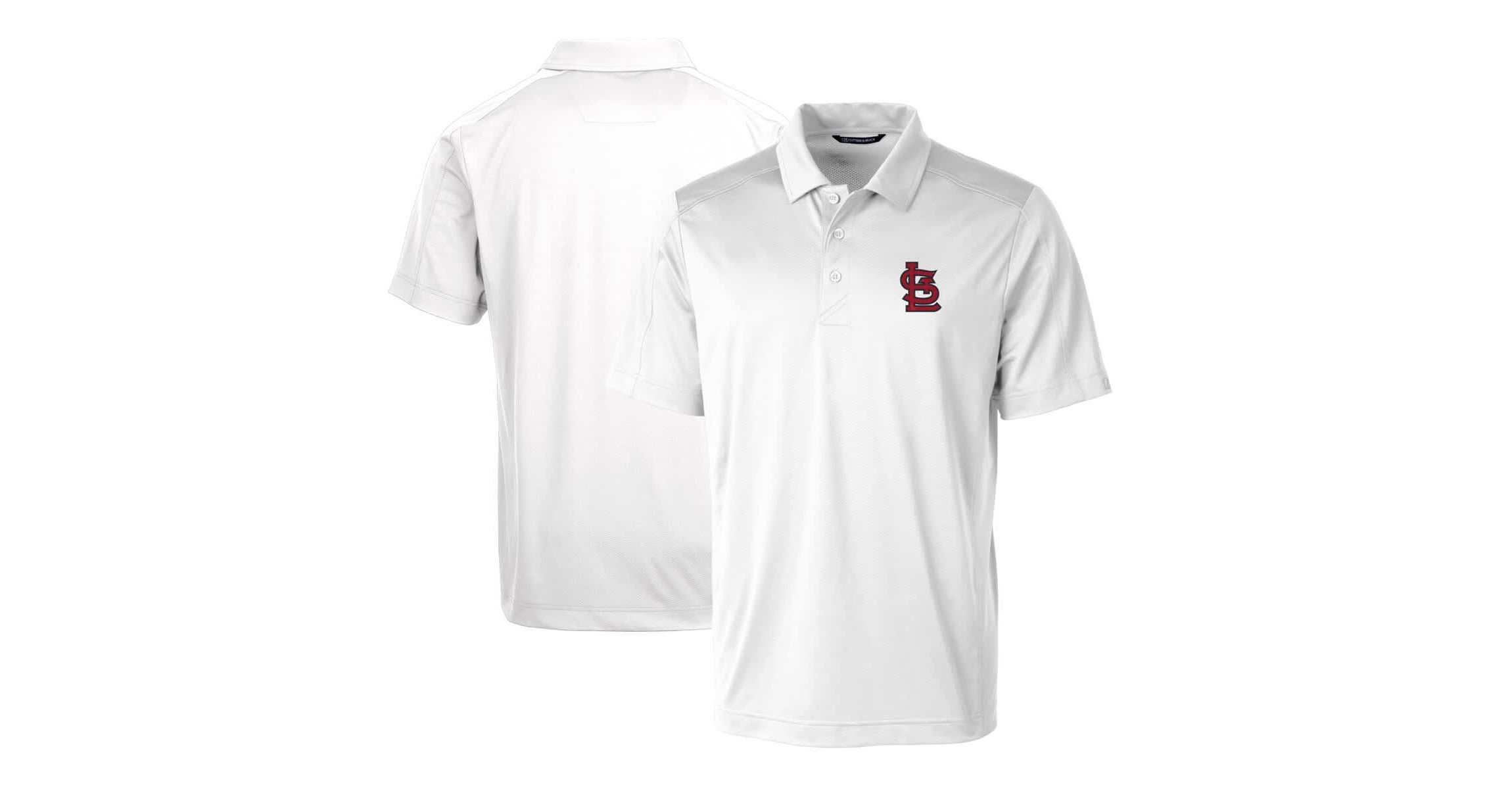 MLB St. Louis Cardinals Prospect Textured Stretch Big & Tall Polo