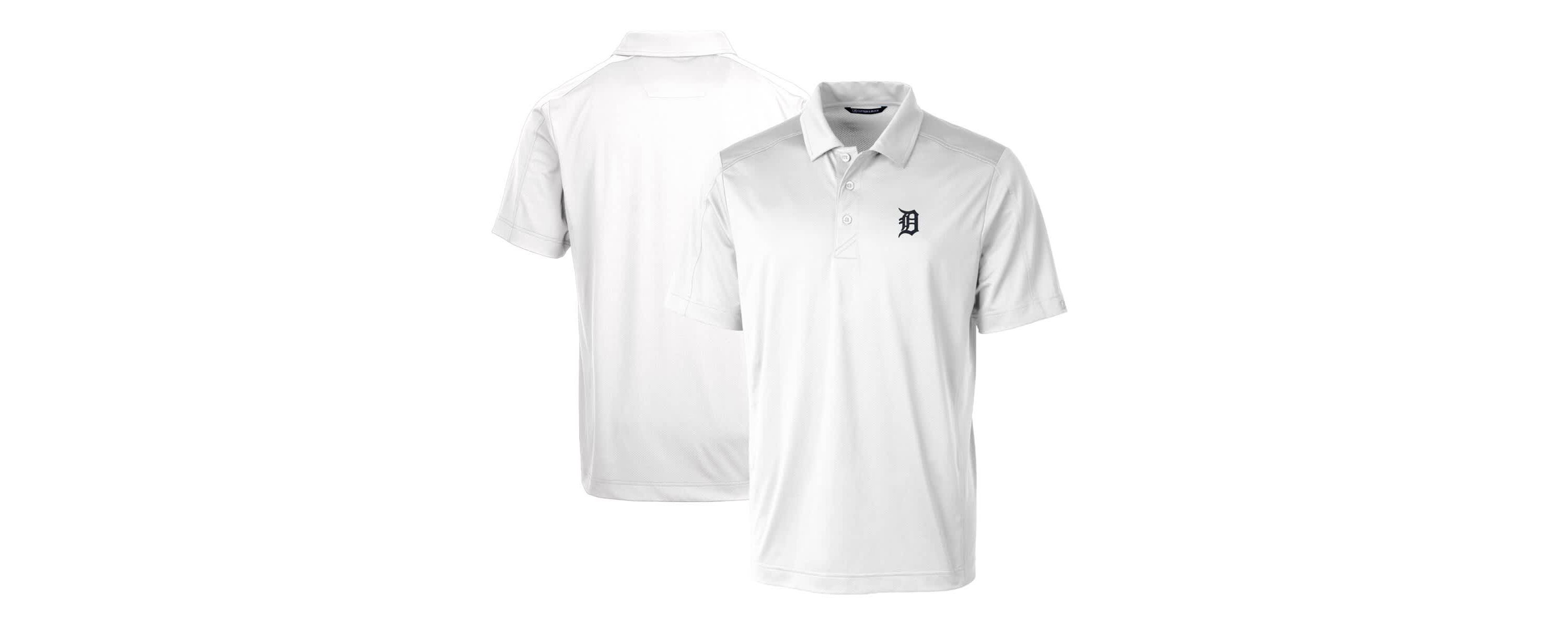 MLB Detroit Tigers Prospect Textured Stretch Big & Tall Polo