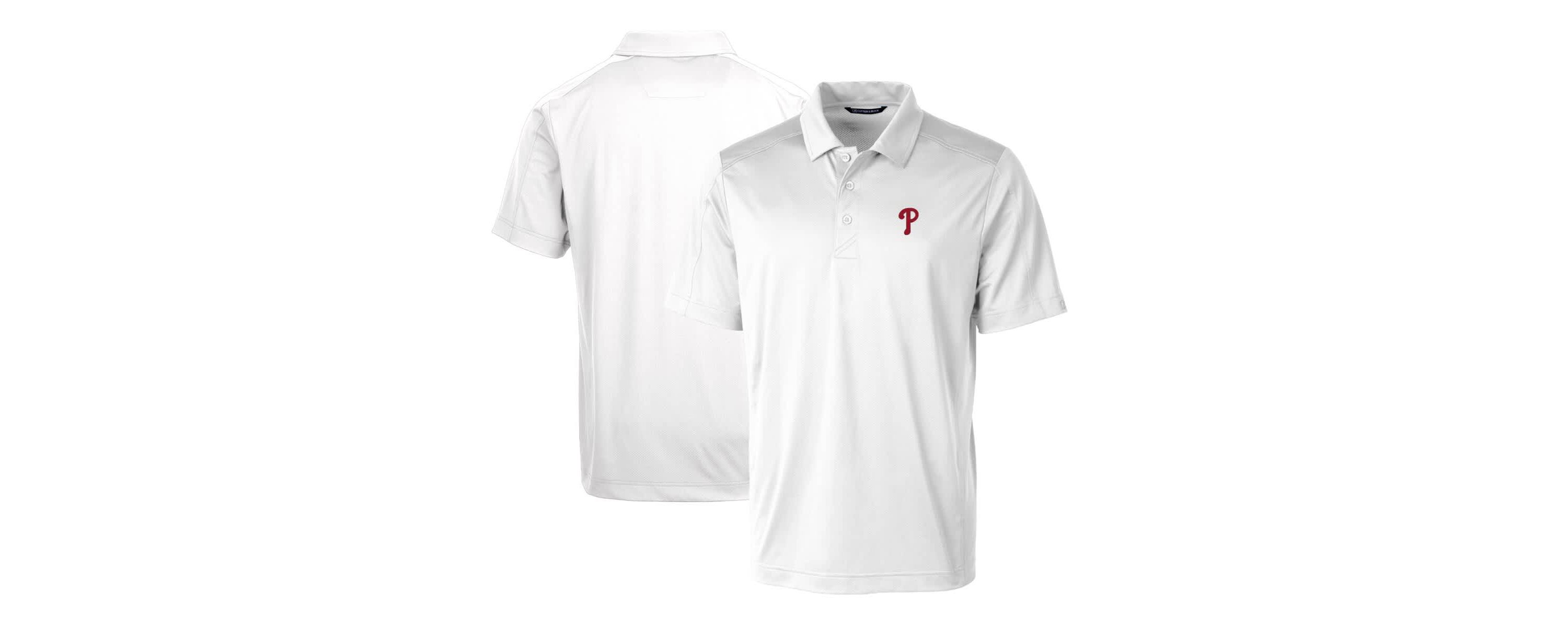 MLB Philadelphia Phillies Prospect Textured Stretch Big & Tall Polo