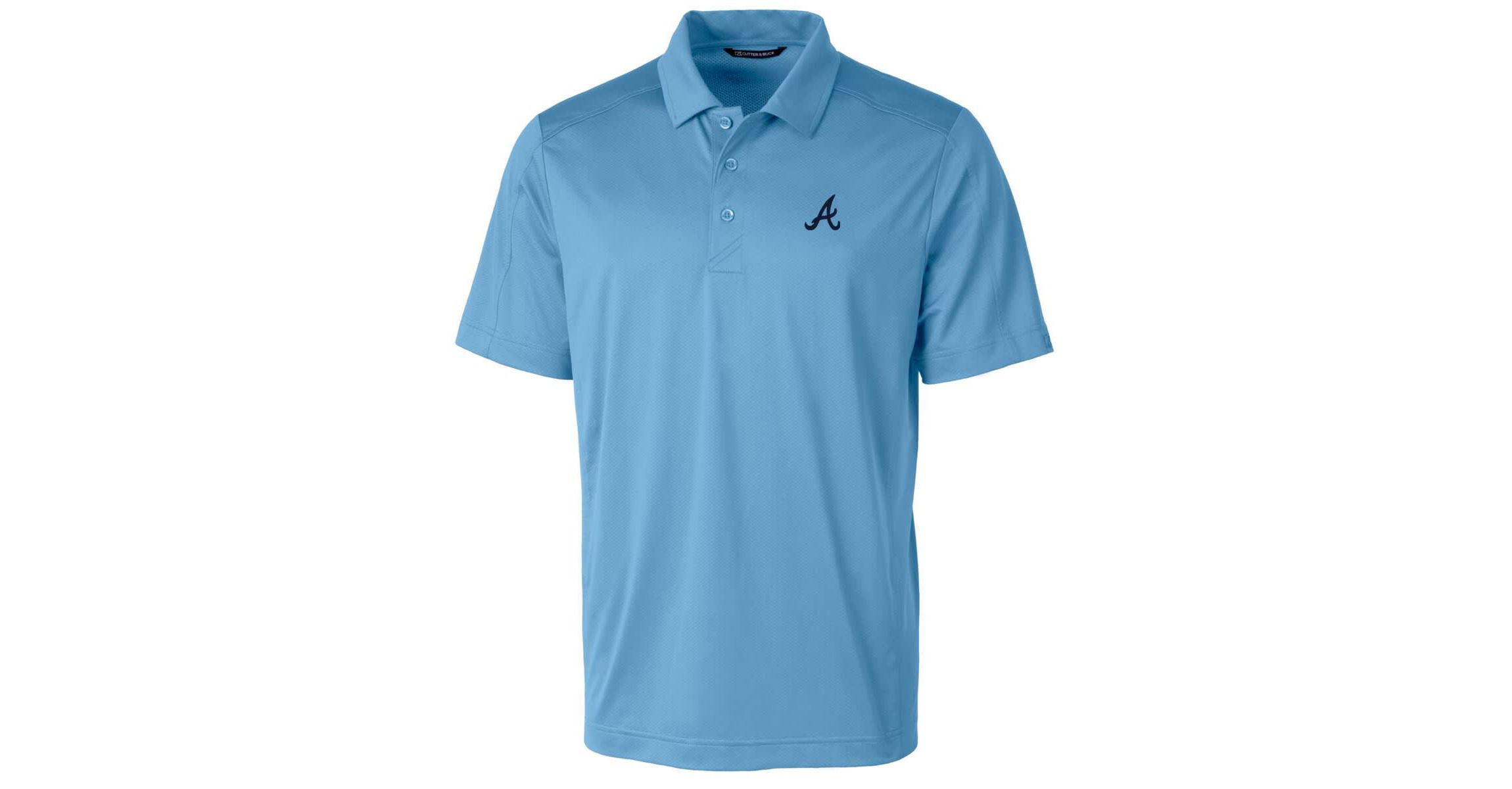 MLB Light Atlanta Braves Prospect Textured Stretch Polo