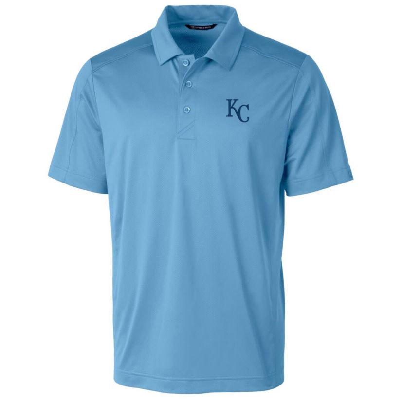 MLB Light Kansas City Royals Prospect Textured Stretch Polo