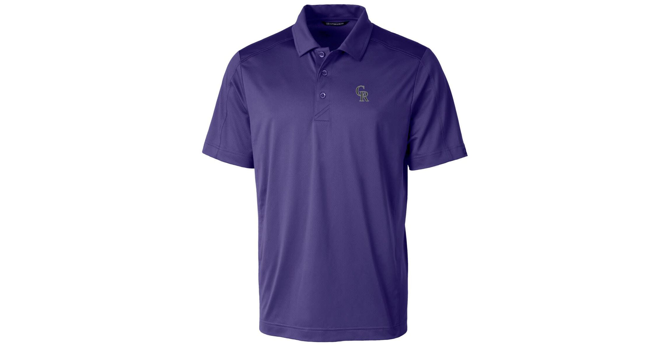 MLB Colorado Rockies Prospect Textured Stretch Polo