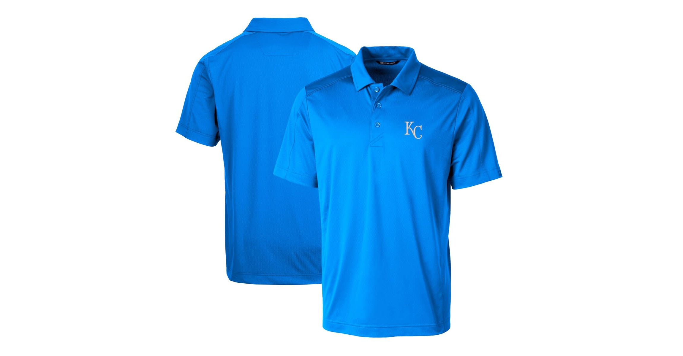 MLB Kansas City Royals Prospect Textured Stretch Polo