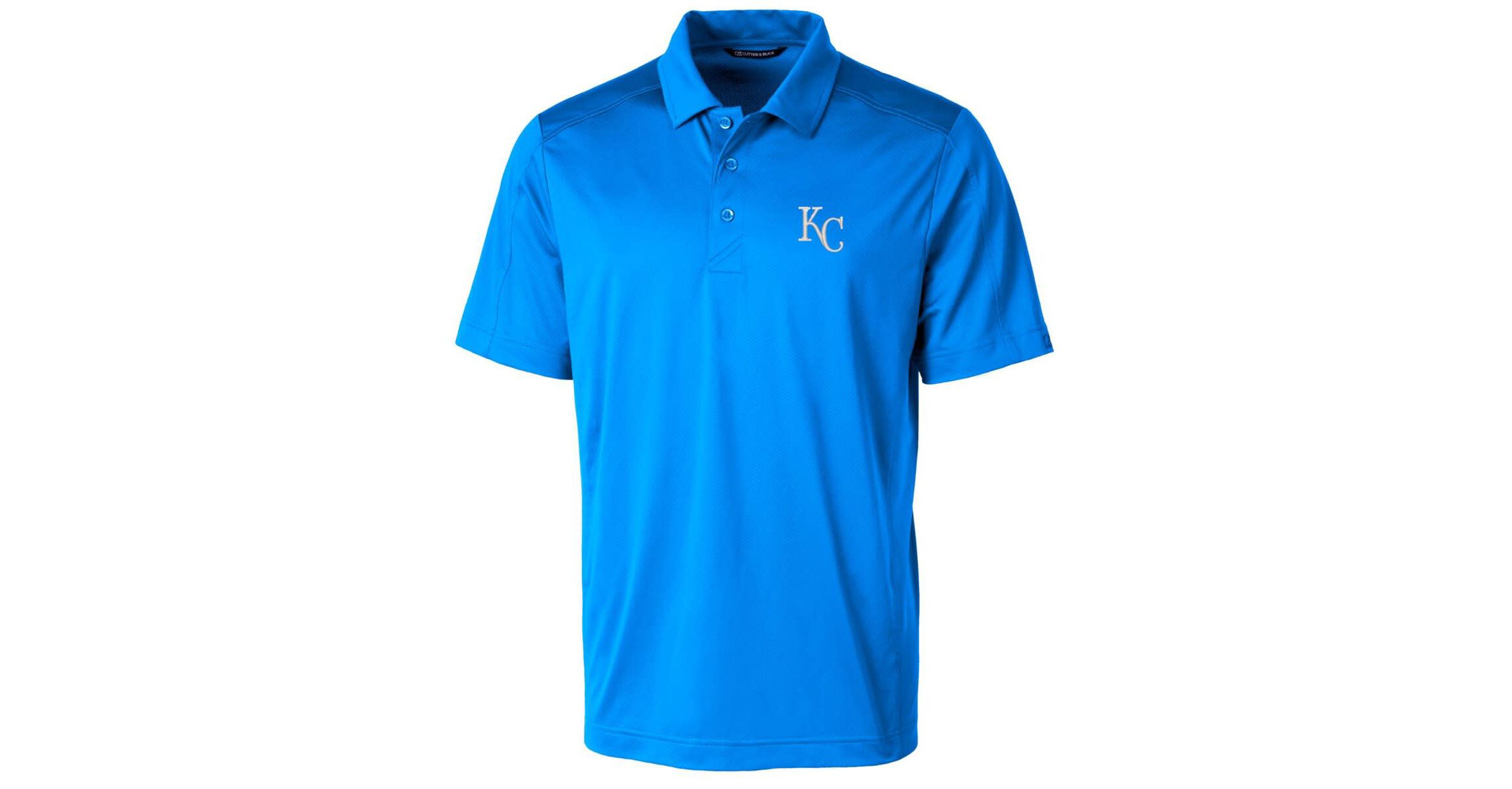 MLB Kansas City Royals Prospect Textured Stretch Polo