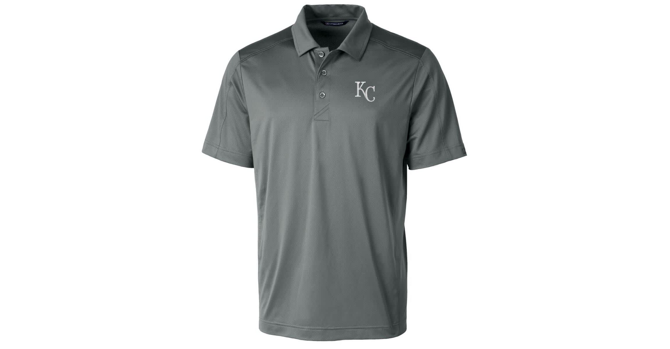 MLB Kansas City Royals Prospect Textured Stretch Polo