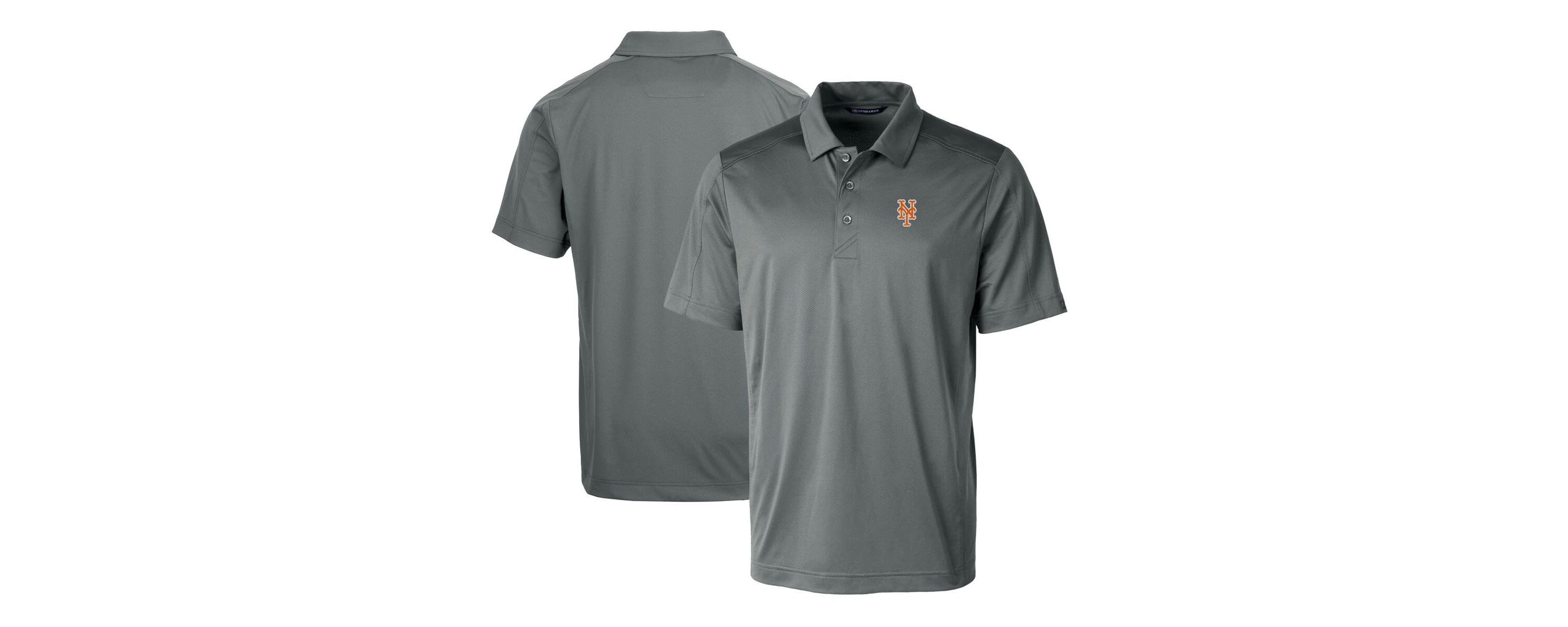 MLB New York Mets Prospect Textured Stretch Polo