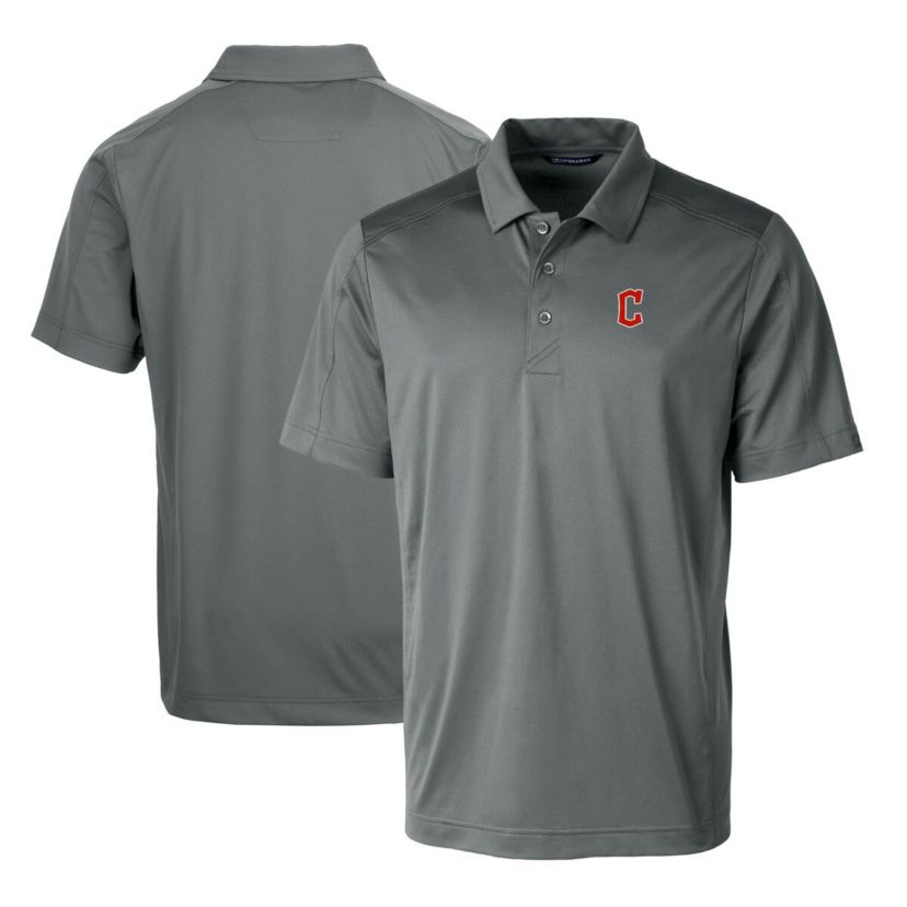 MLB Cleveland Guardians Prospect Textured Stretch Polo
