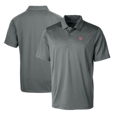Cutter & Buck Men's MLB Washington Nationals Prospect Textured Stretch Polo