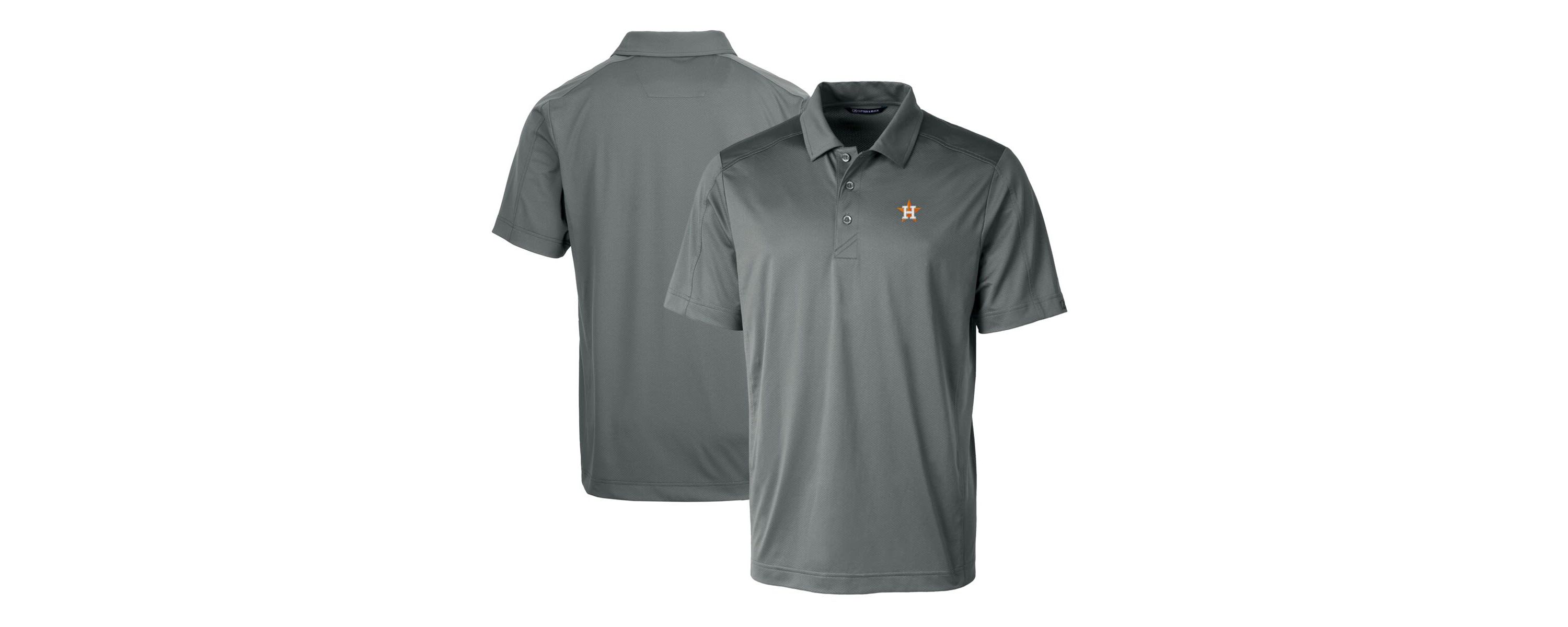 MLB Houston Astros Prospect Textured Stretch Polo