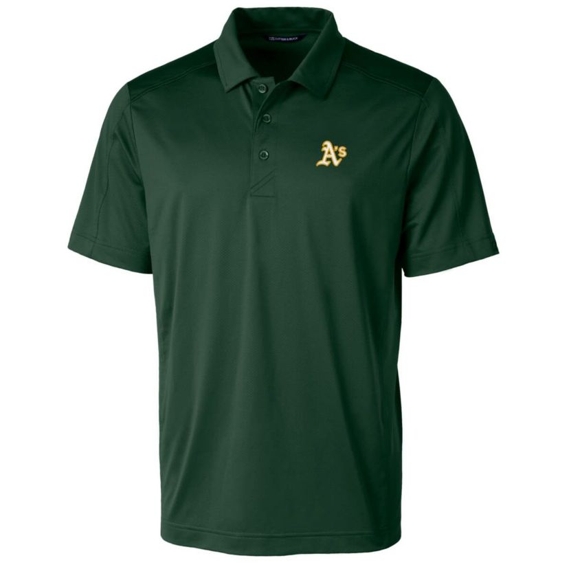 Oakland Athletics MLB Athletics Prospect Textured Stretch Polo