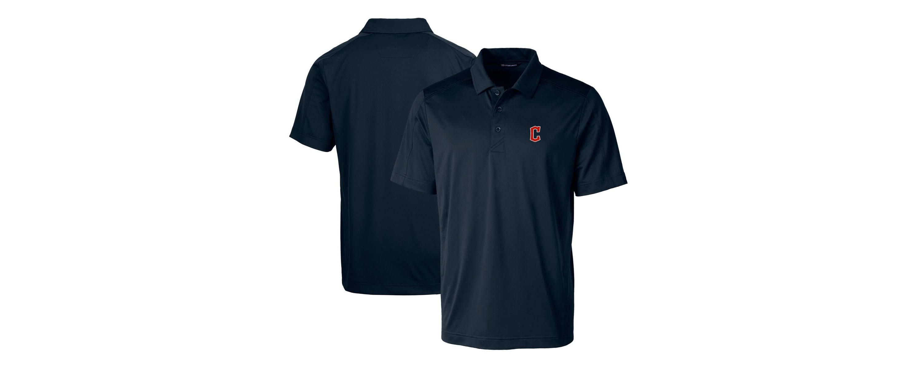 MLB Cleveland Guardians Prospect Textured Stretch Polo