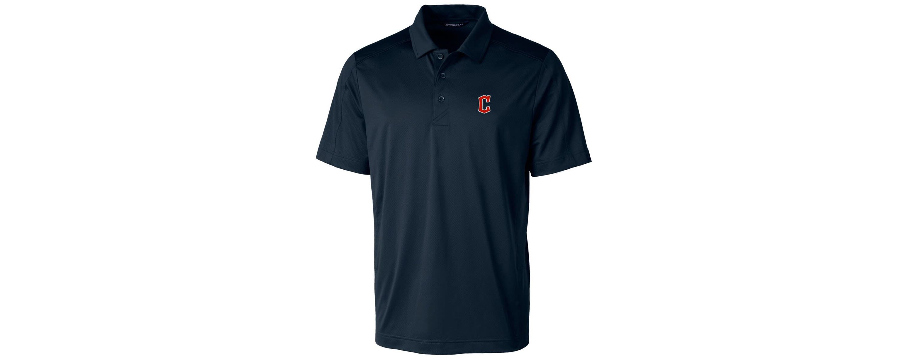 MLB Cleveland Guardians Prospect Textured Stretch Polo