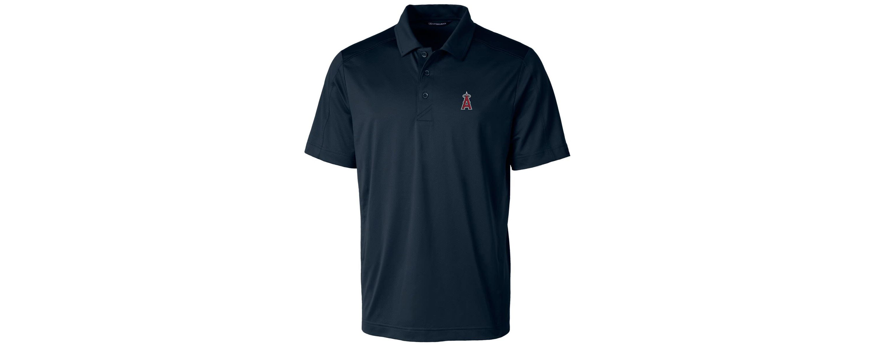 MLB Los Angeles Angels Prospect Textured Stretch Polo