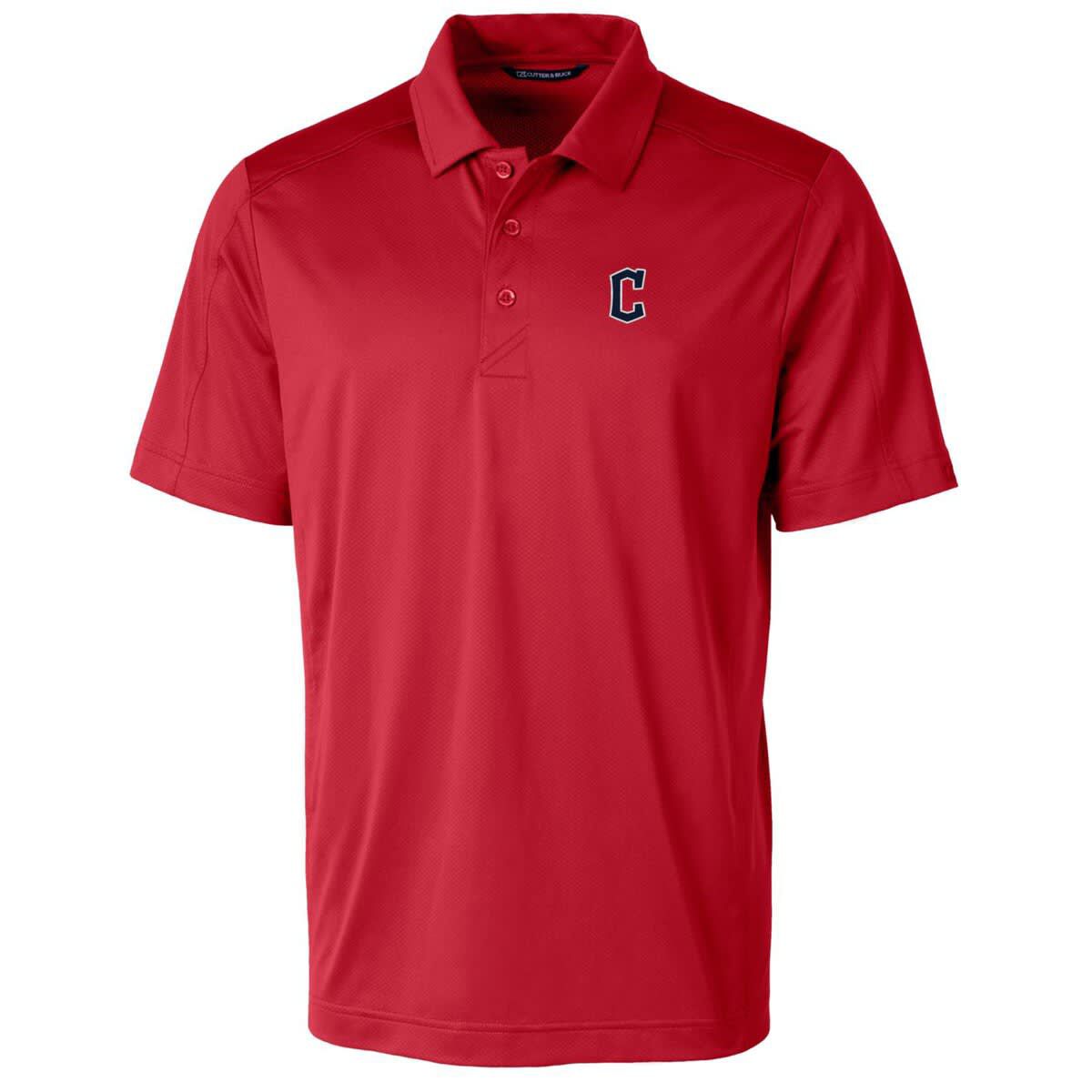 MLB Cleveland Guardians Prospect Textured Stretch Polo