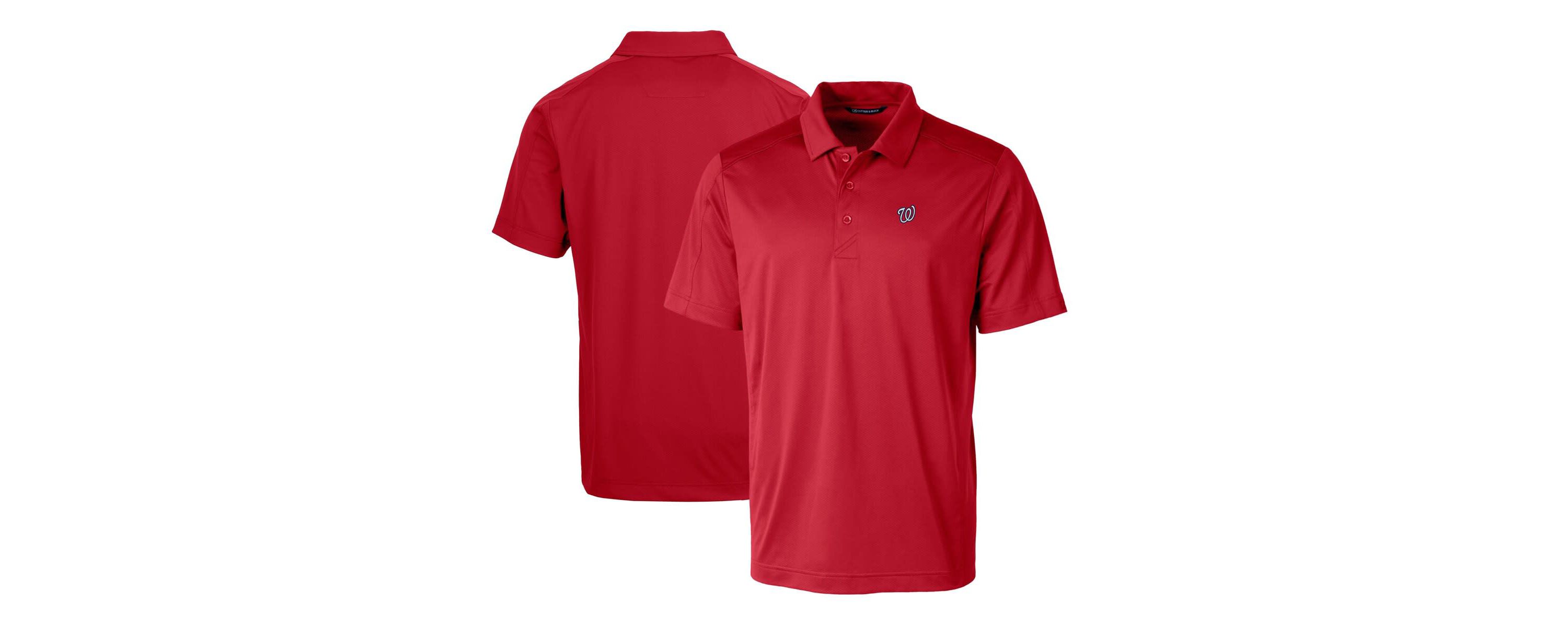 MLB Washington Nationals Prospect Textured Stretch Polo