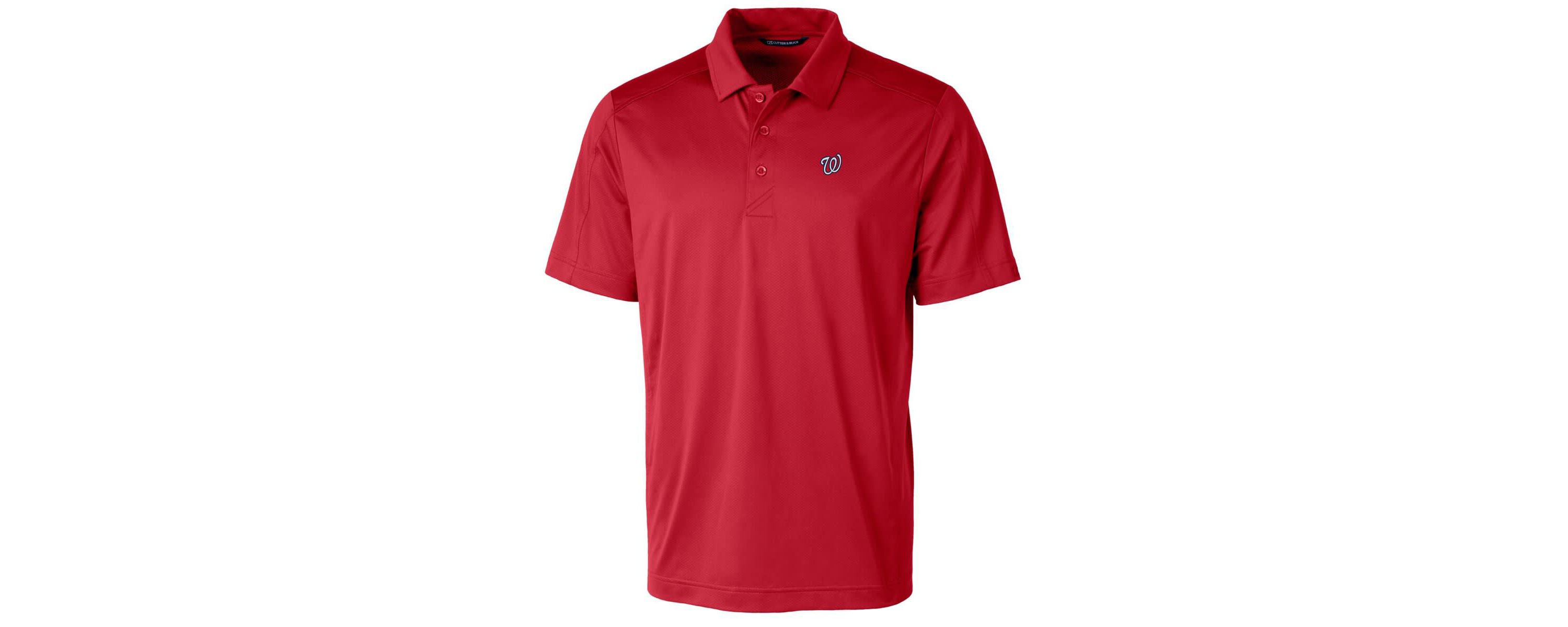 MLB Washington Nationals Prospect Textured Stretch Polo
