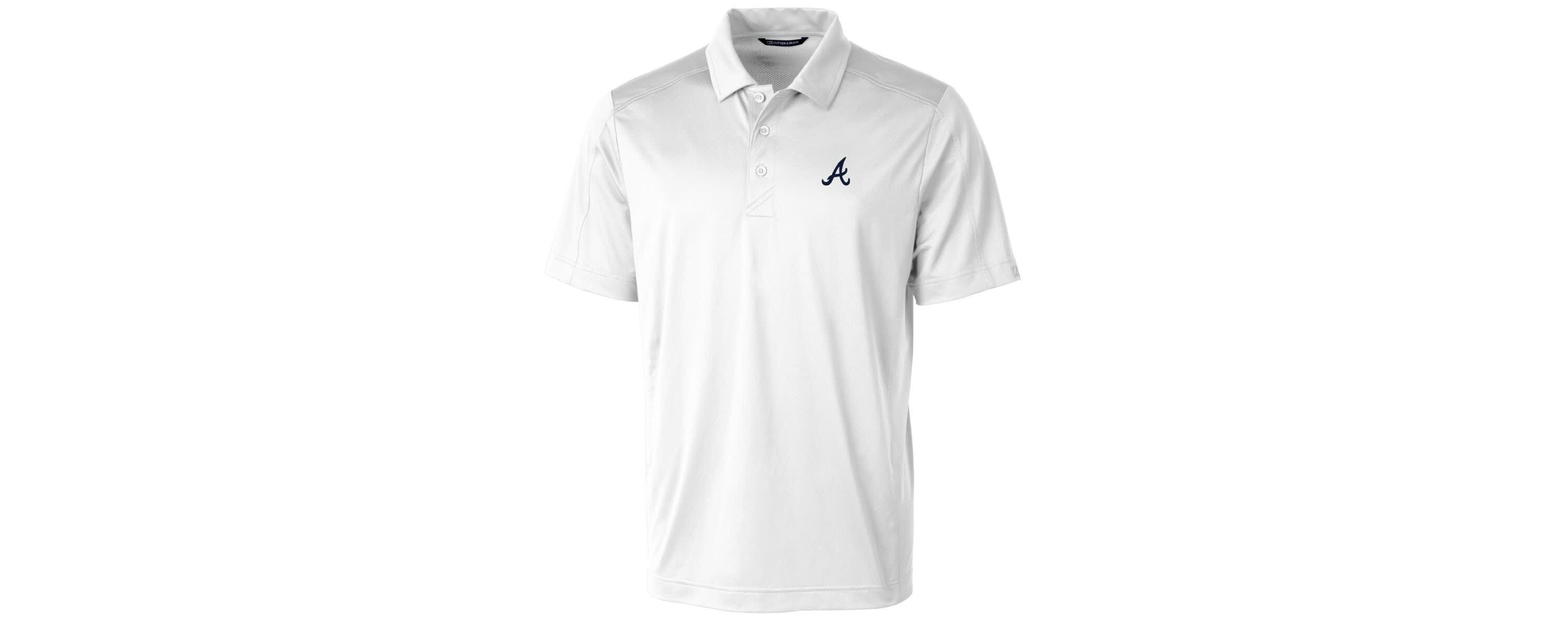 MLB Atlanta Braves Prospect Textured Stretch Polo