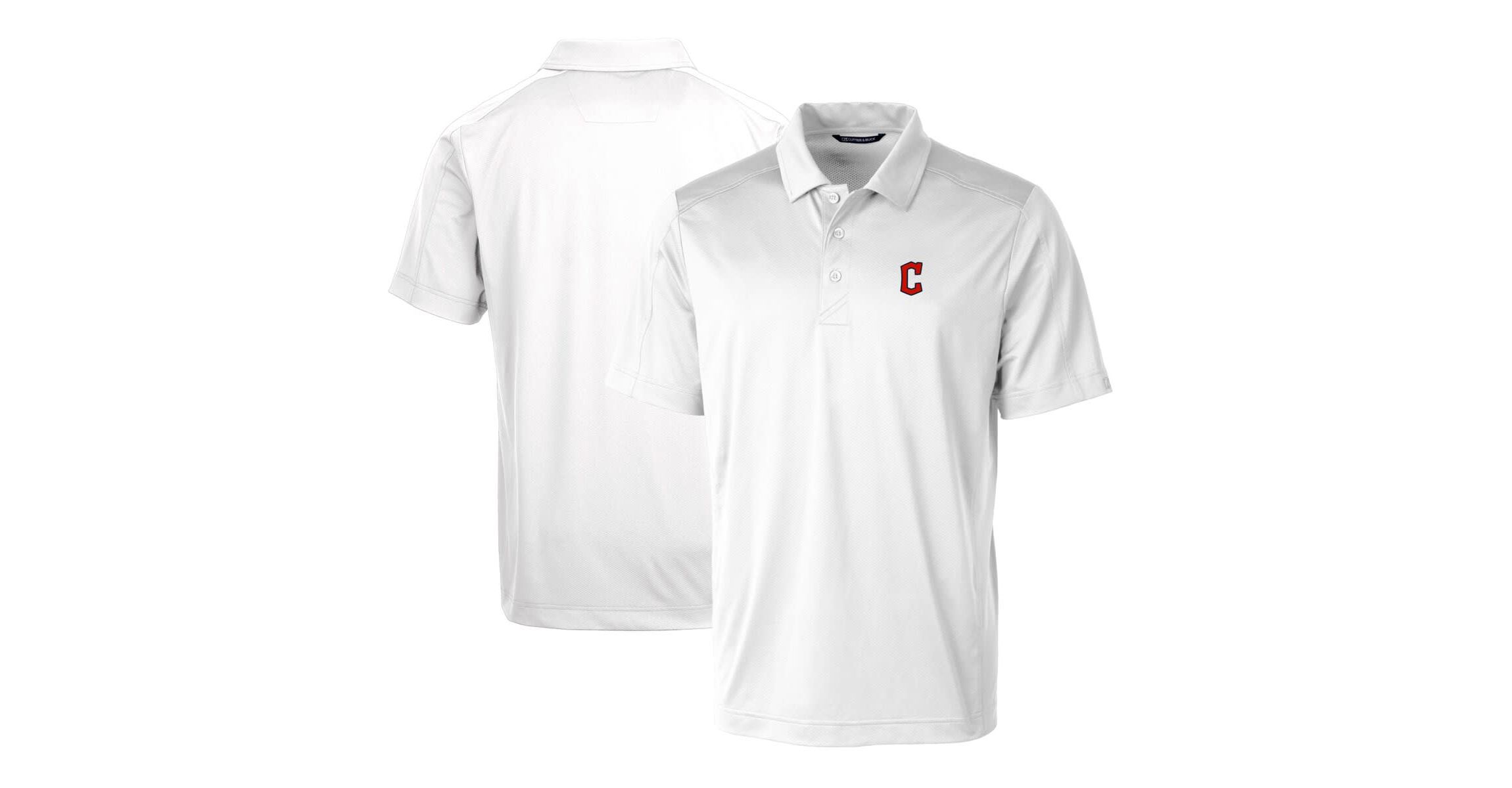 MLB Cleveland Guardians Prospect Textured Stretch Polo