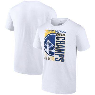 Men's NBA Fanatics Golden State Warriors 2022 Western Conference s Big & Tall Locker Room T-Shirt