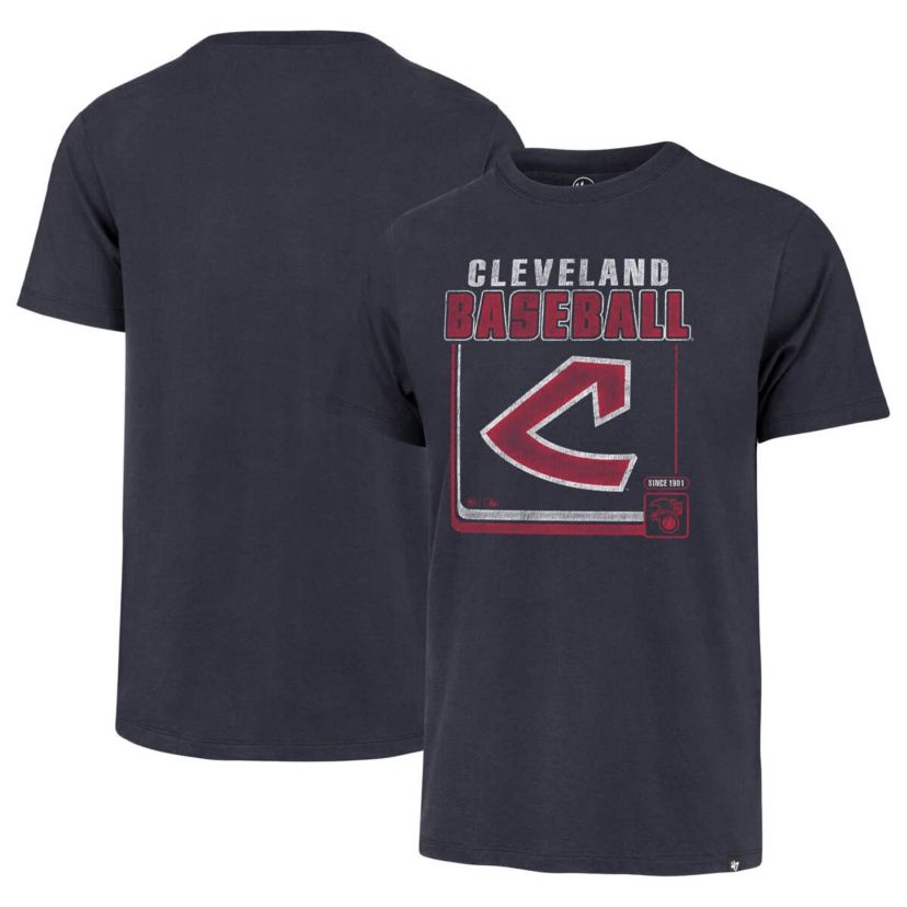 MLB Cleveland Guardians Cooperstown Collection Borderline Franklin T-Shirt