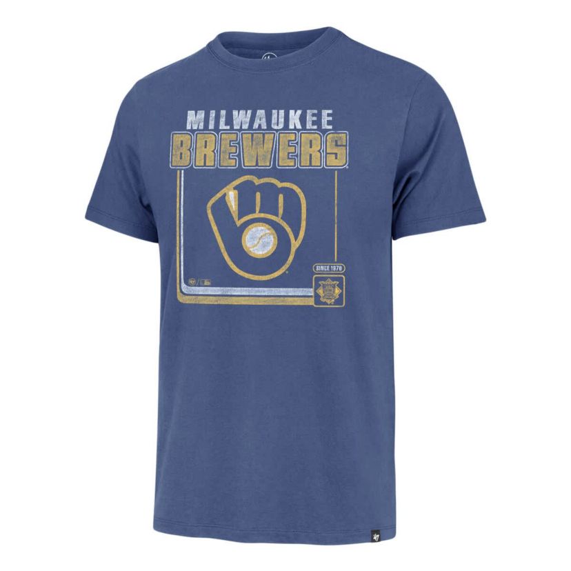 MLB Milwaukee Brewers Cooperstown Collection Borderline Franklin T-Shirt