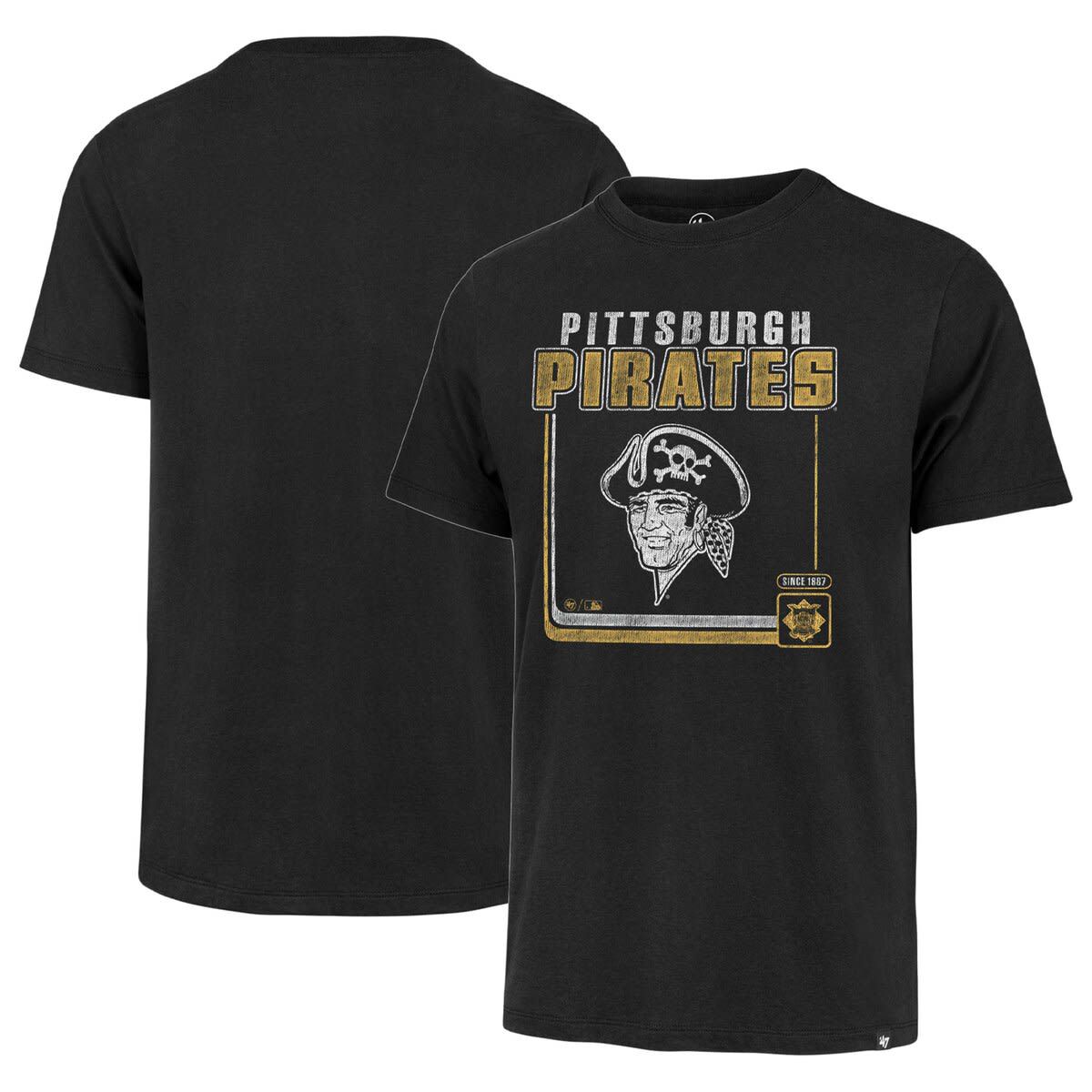MLB Pittsburgh Pirates Cooperstown Collection Borderline Franklin T-Shirt