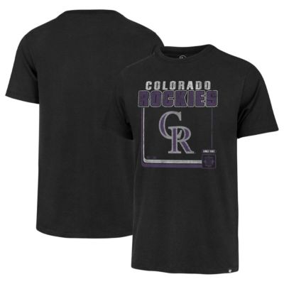 '47 Men's MLB Colorado Rockies Cooperstown Collection Borderline Franklin T-Shirt