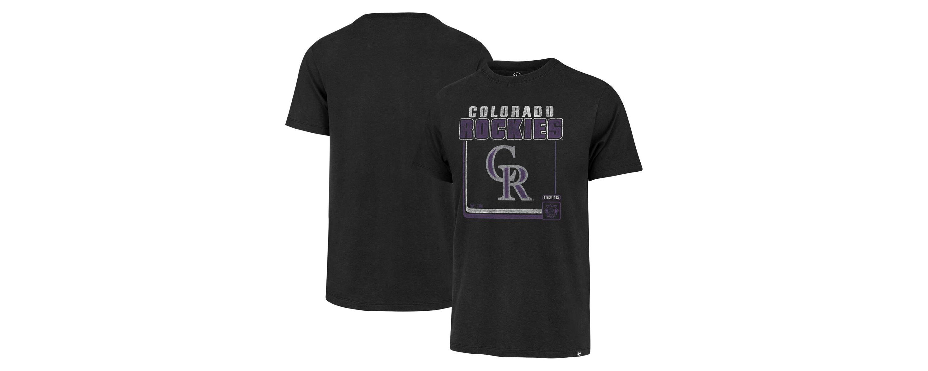MLB Colorado Rockies Cooperstown Collection Borderline Franklin T-Shirt