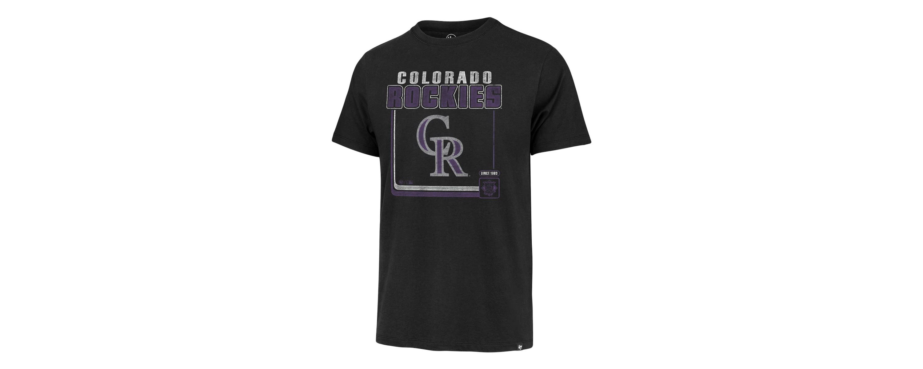 MLB Colorado Rockies Cooperstown Collection Borderline Franklin T-Shirt