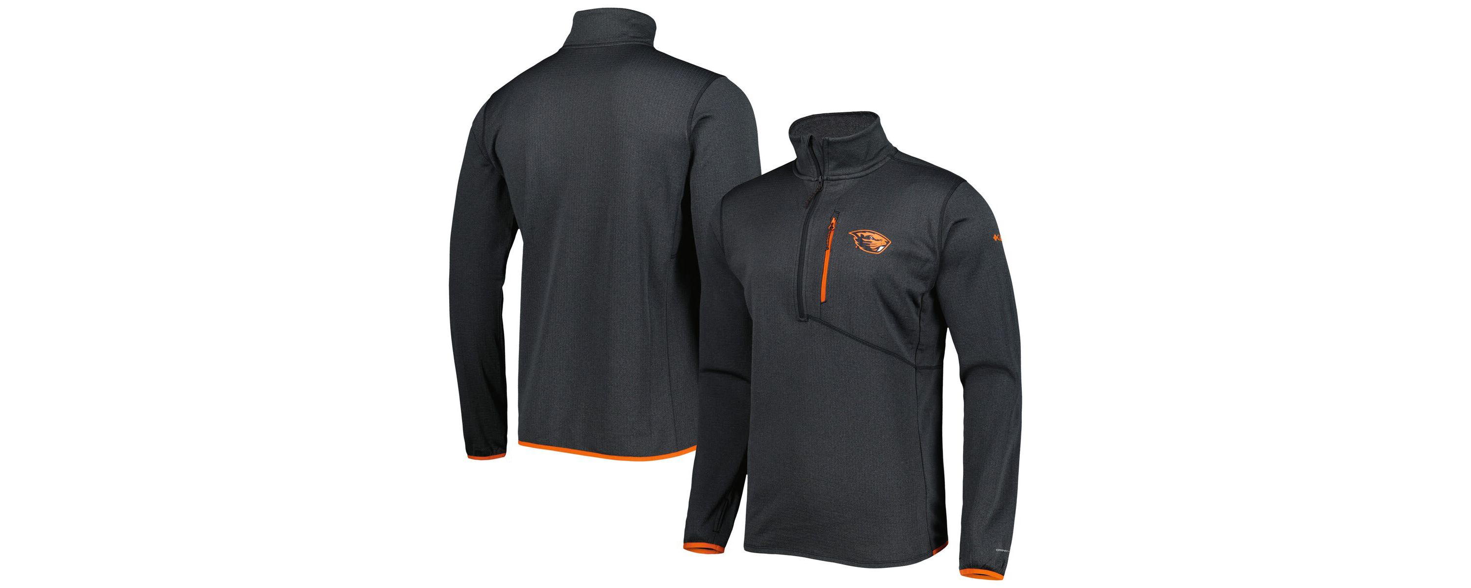 NCAA Oregon State Beavers Park View Omni-Wick Half-Zip Top