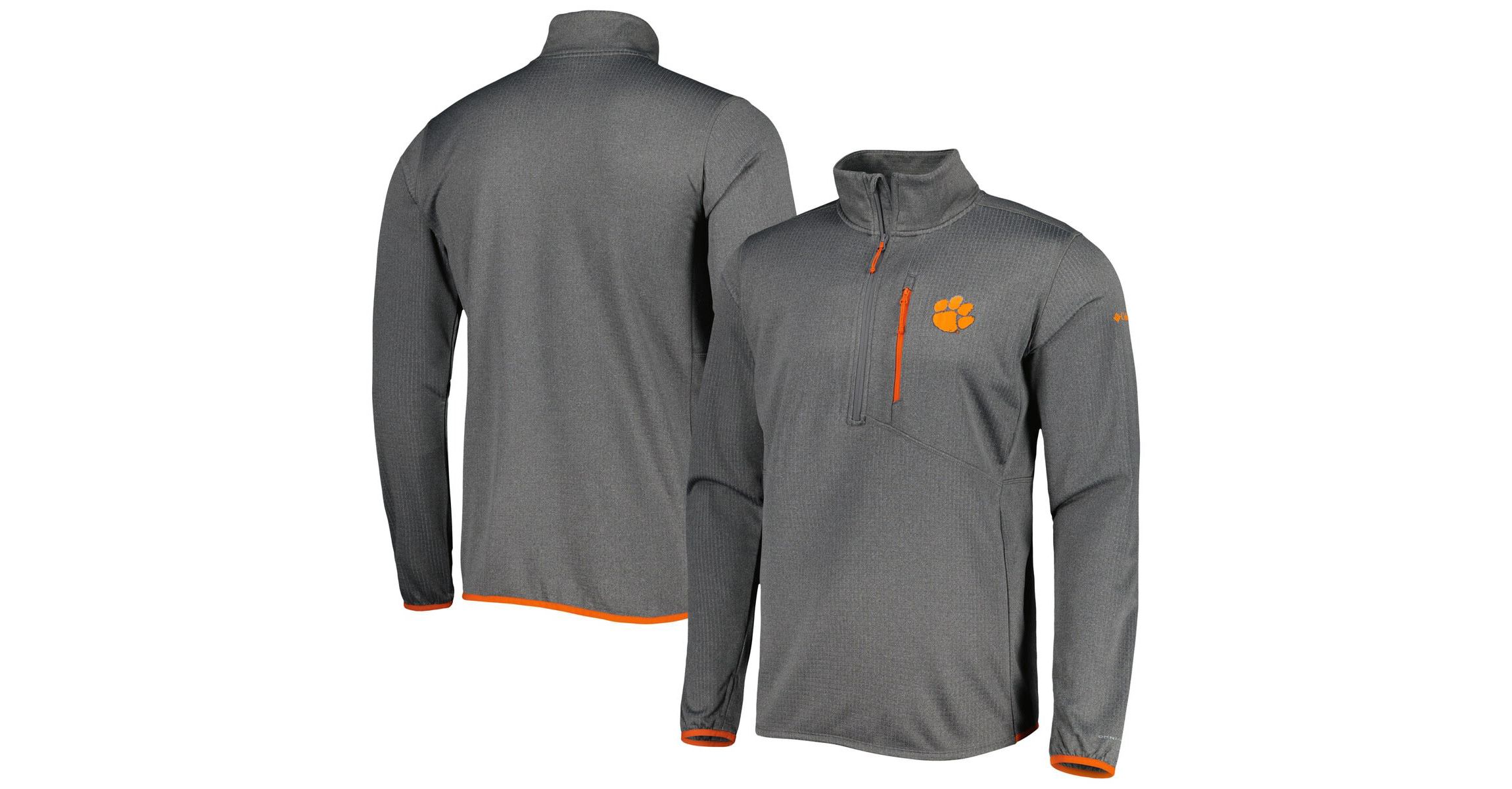 NCAA Clemson Tigers Park View Omni-Wick Half-Zip Top