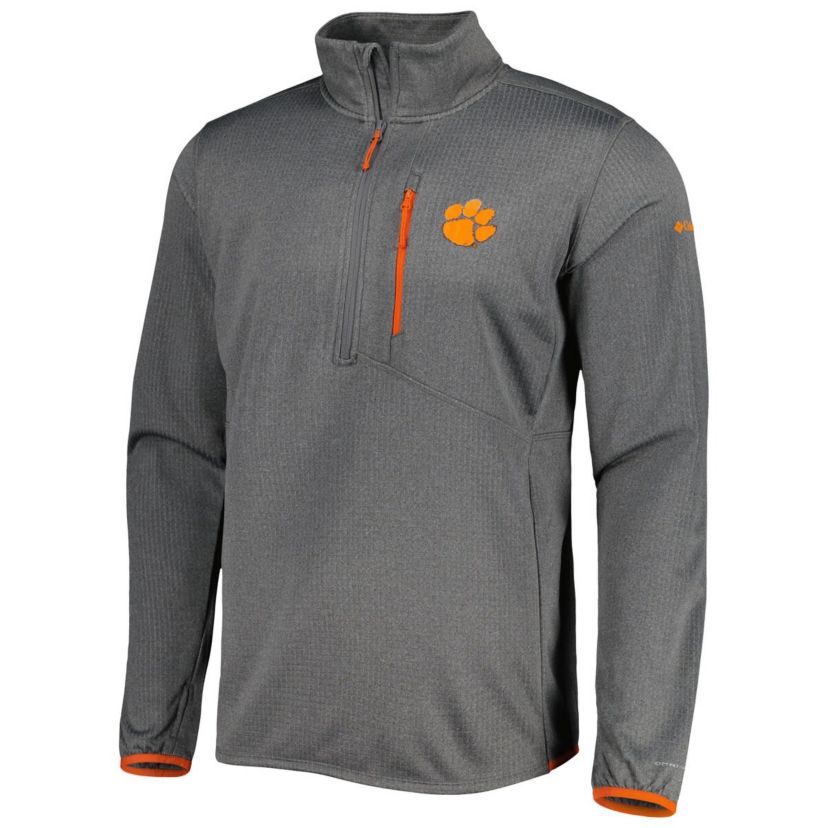 NCAA Clemson Tigers Park View Omni-Wick Half-Zip Top