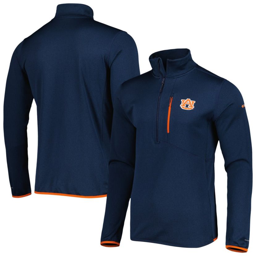 NCAA Auburn Tigers Park View Omni-Wick Half-Zip Top