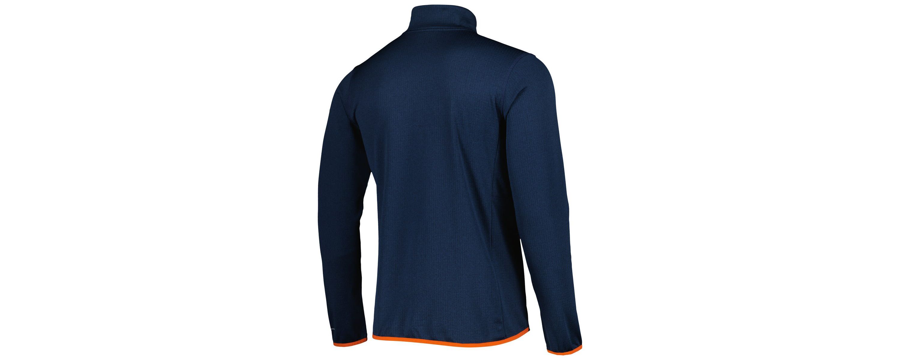 NCAA Auburn Tigers Park View Omni-Wick Half-Zip Top