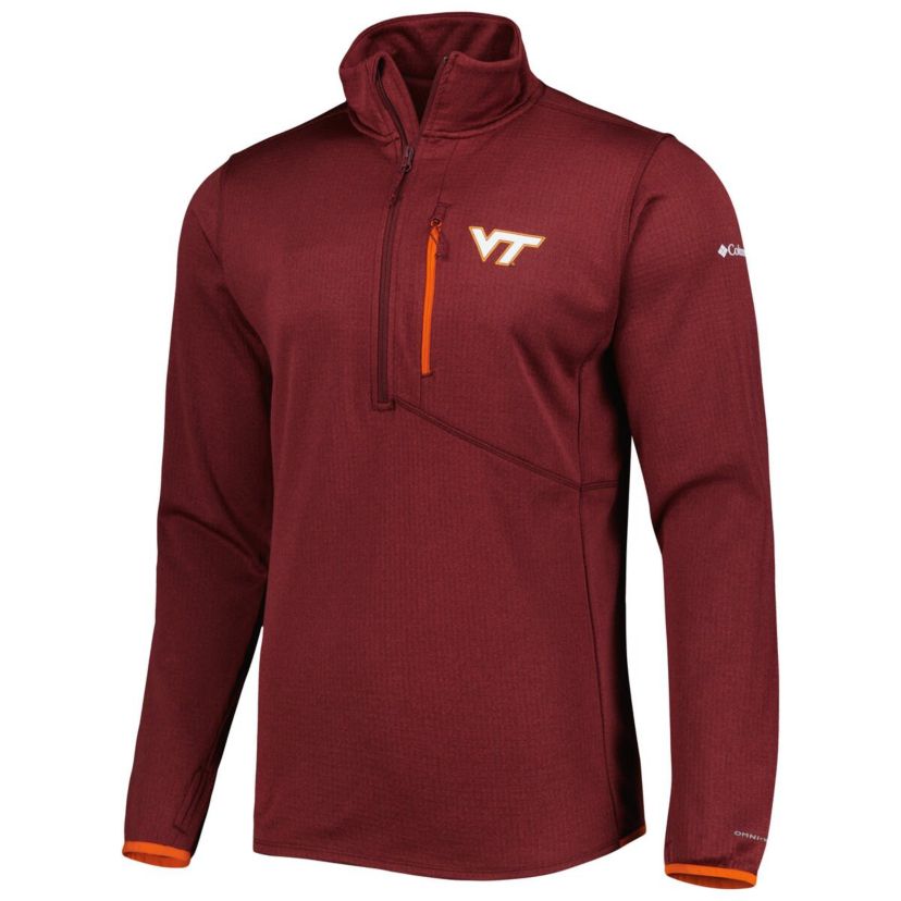 NCAA Virginia Tech Hokies Park View Omni-Wick Half-Zip Top