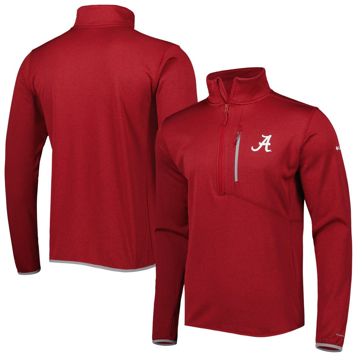 Alabama Crimson Tide NCAA Alabama Tide Park View Omni-Wick Half-Zip Top