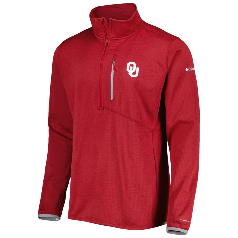 NCAA Oklahoma Sooners Park View Omni-Wick Half-Zip Top
