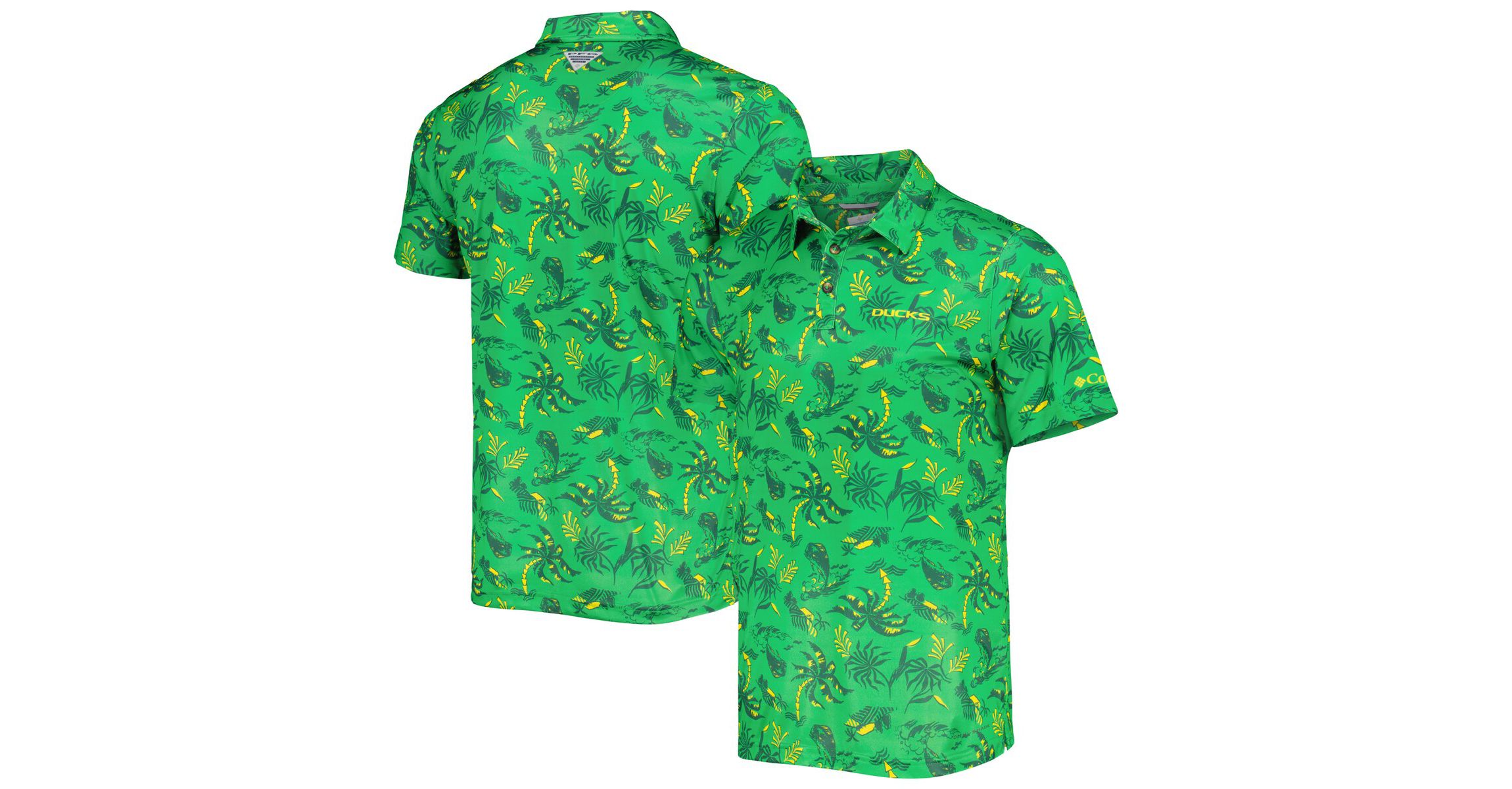 NCAA Oregon Ducks Super Terminal Tackle Omni-Shade Polo