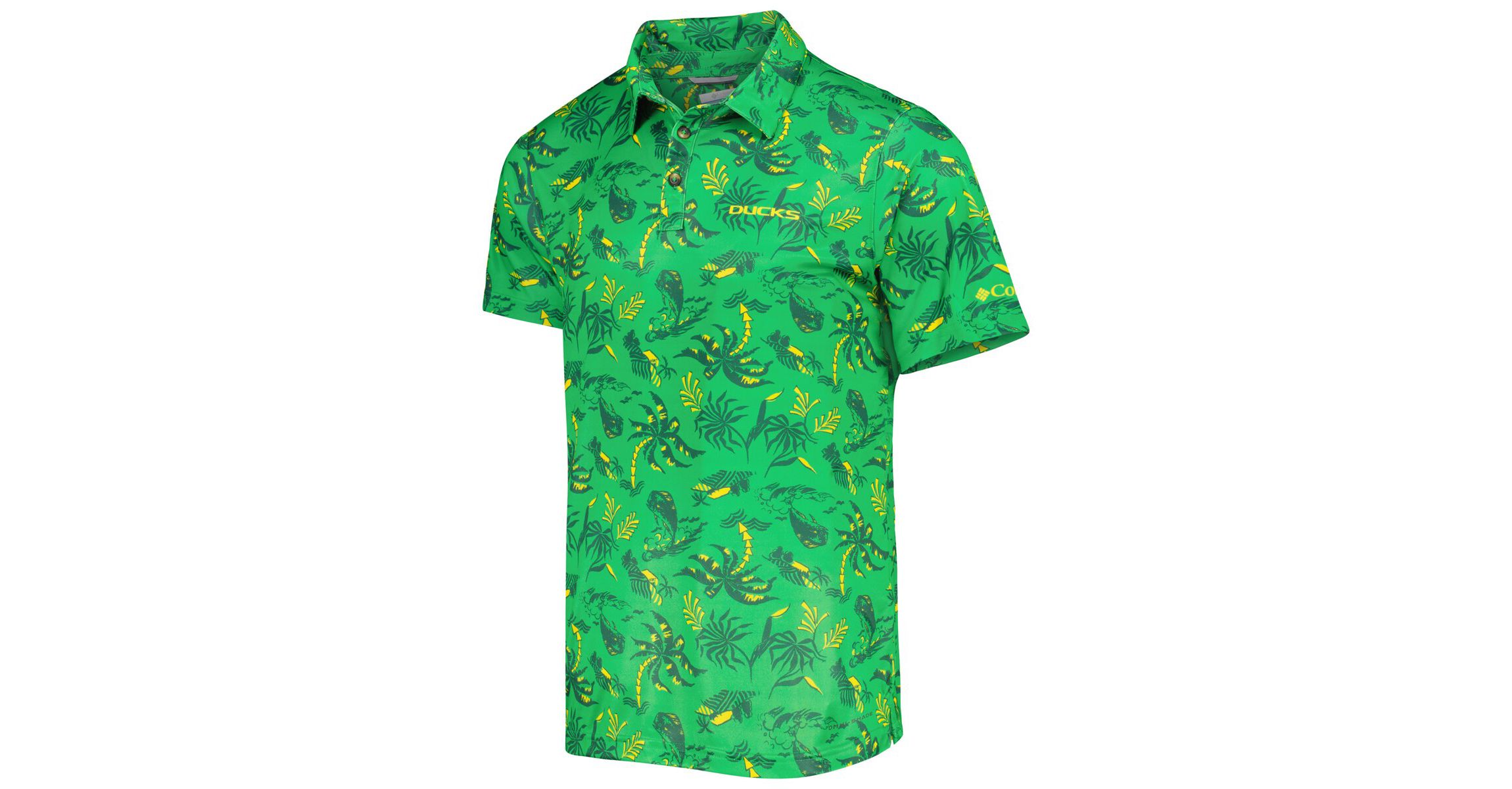 NCAA Oregon Ducks Super Terminal Tackle Omni-Shade Polo