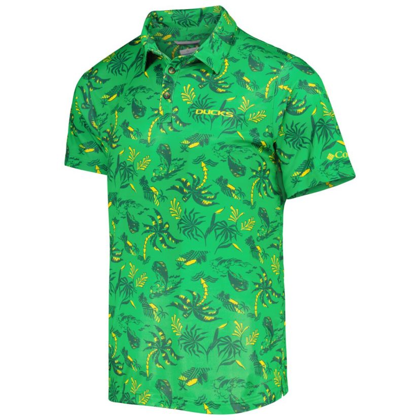 NCAA Oregon Ducks Super Terminal Tackle Omni-Shade Polo