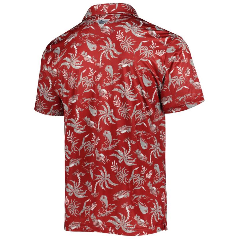 Alabama Crimson Tide NCAA Alabama Tide Super Terminal Tackle Omni-Shade Polo