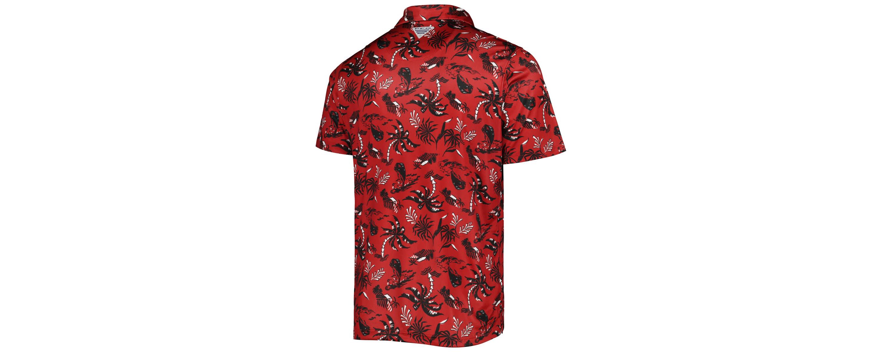 NCAA Arkansas Razorbacks Super Terminal Tackle Omni-Shade Polo