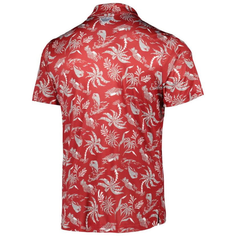 NCAA Oklahoma Sooners Super Terminal Tackle Omni-Shade Polo