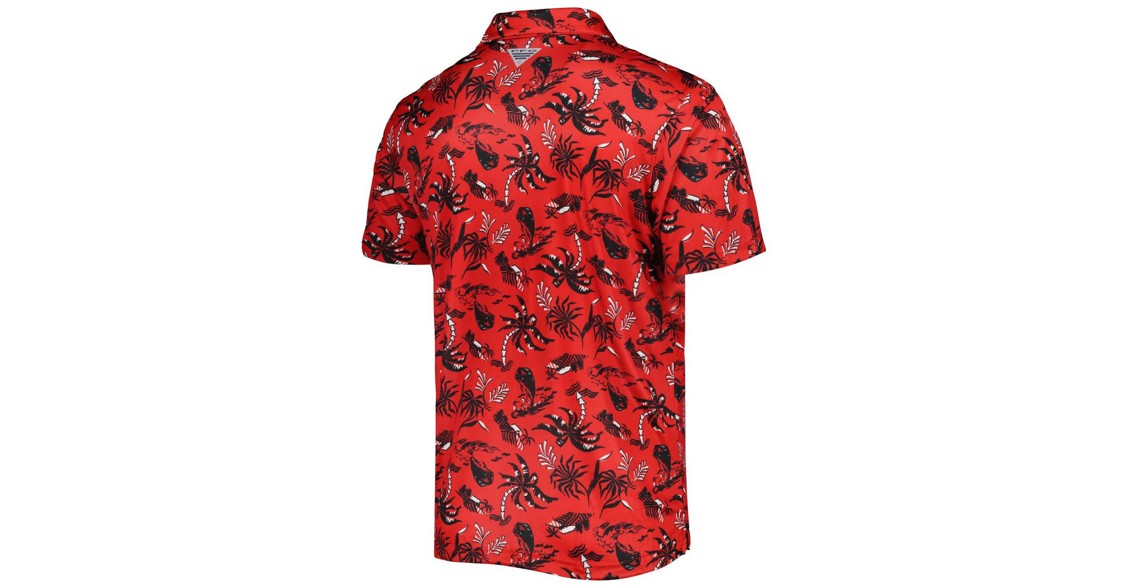 NCAA Georgia Bulldogs Super Terminal Tackle Omni-Shade Polo