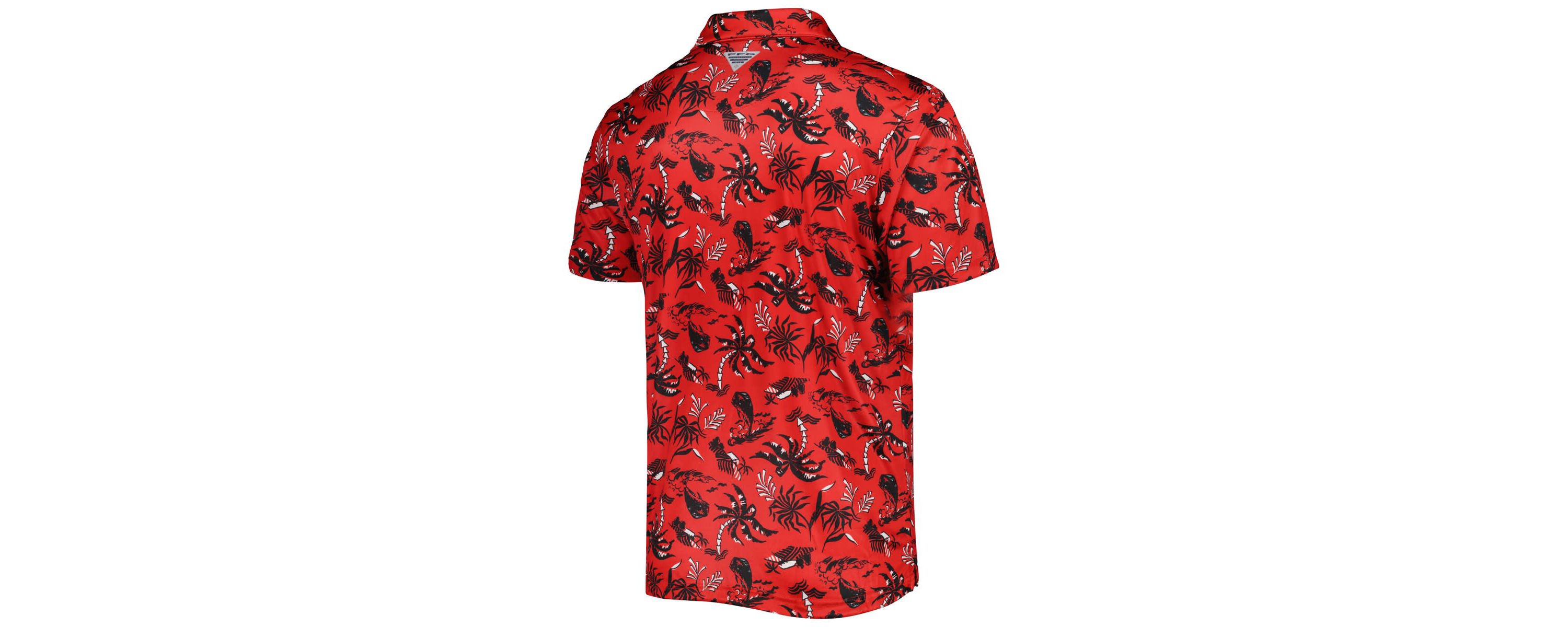 NCAA Georgia Bulldogs Super Terminal Tackle Omni-Shade Polo