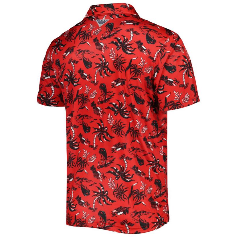NCAA Georgia Bulldogs Super Terminal Tackle Omni-Shade Polo