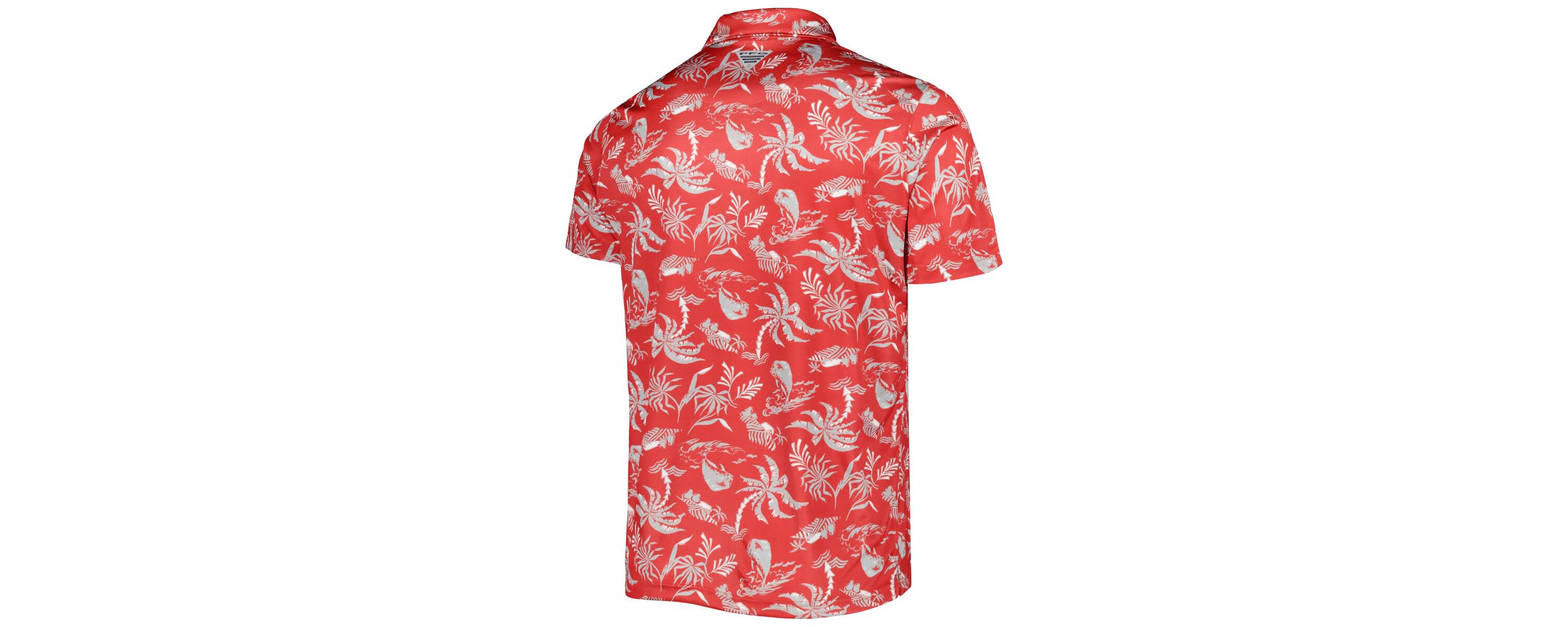 NCAA Ohio State Buckeyes Super Terminal Tackle Omni-Shade Polo