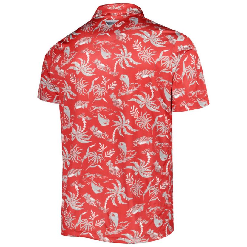 NCAA Ohio State Buckeyes Super Terminal Tackle Omni-Shade Polo