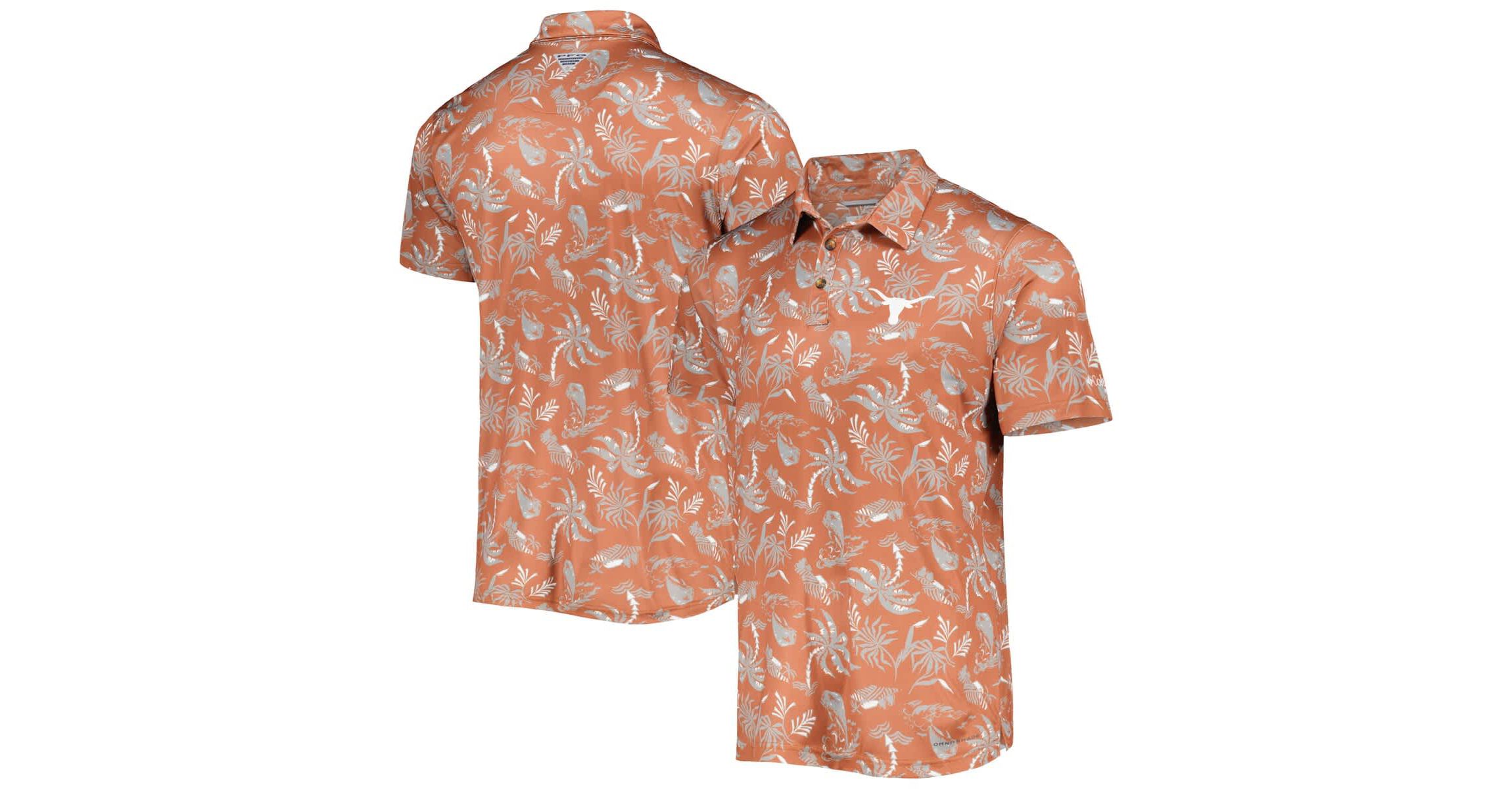 NCAA Texas Texas Longhorns Super Terminal Tackle Omni-Shade Polo