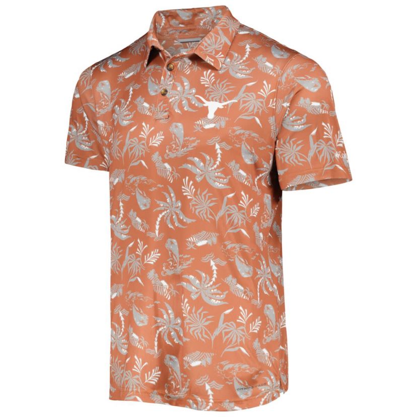 NCAA Texas Texas Longhorns Super Terminal Tackle Omni-Shade Polo